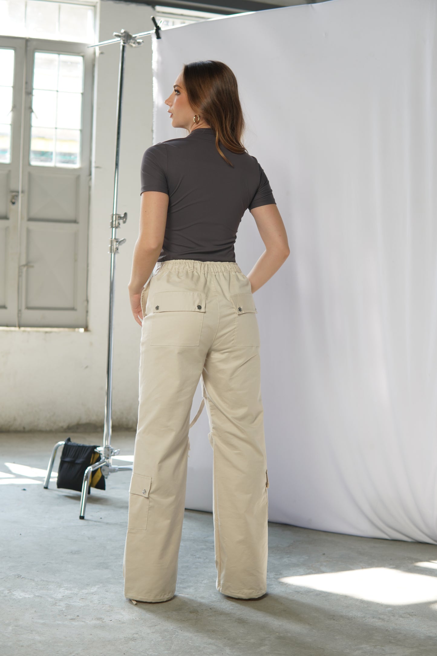 Pantalon Macarena Crema
