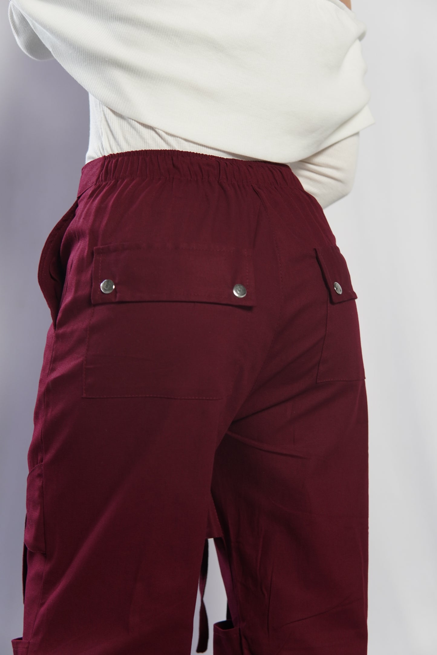 Pantalon Macarena Vino Tinto
