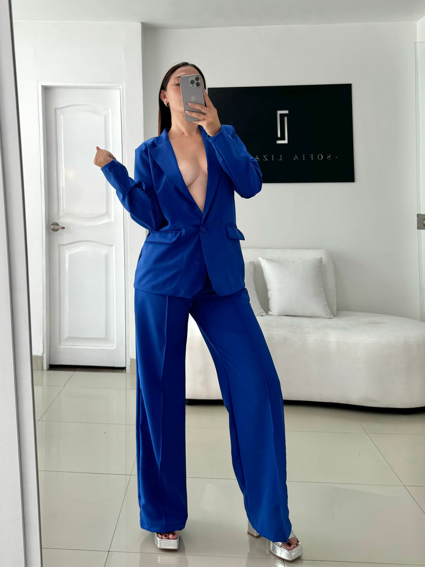Set Penelope Azul Rey