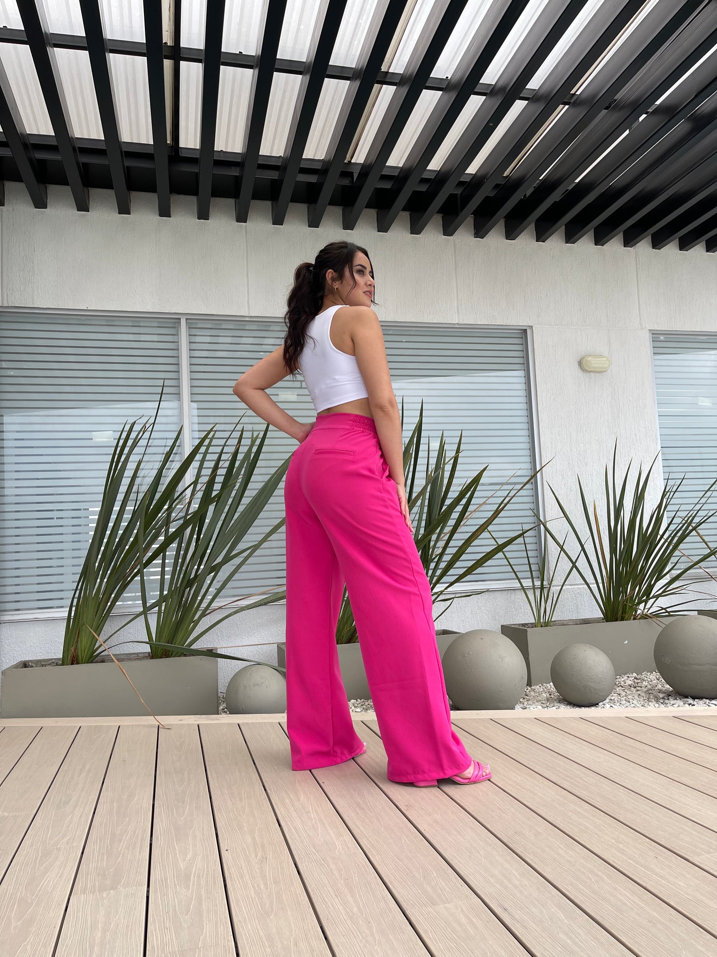 Pantalon Penelope Fucsia