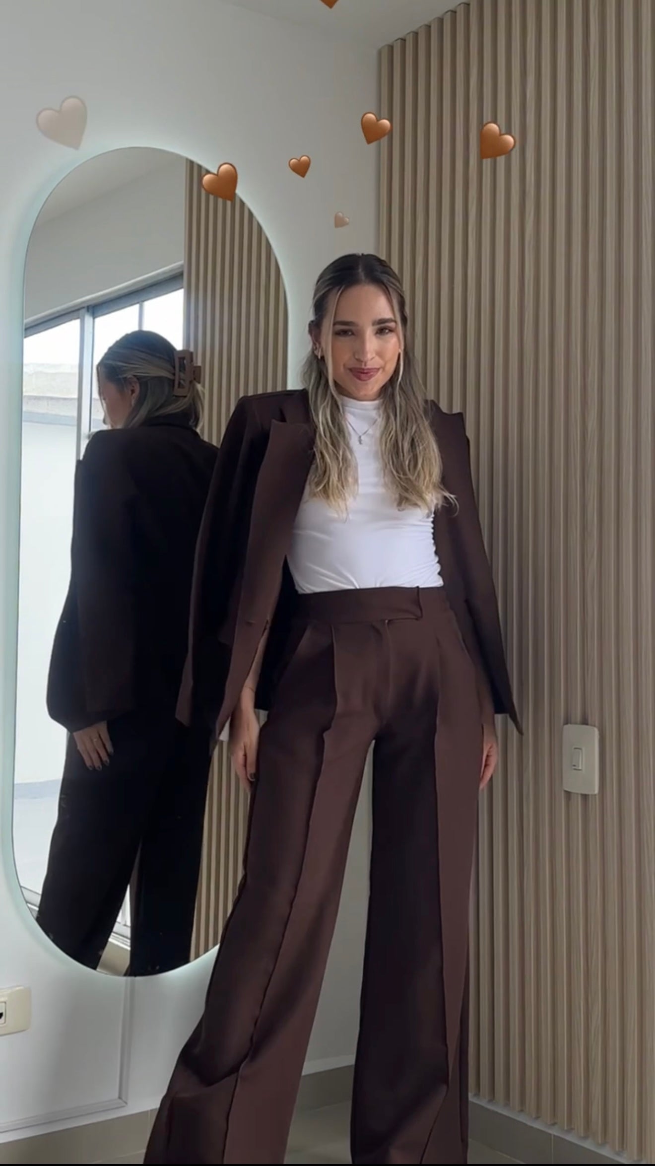 Set Penelope Dark Brown