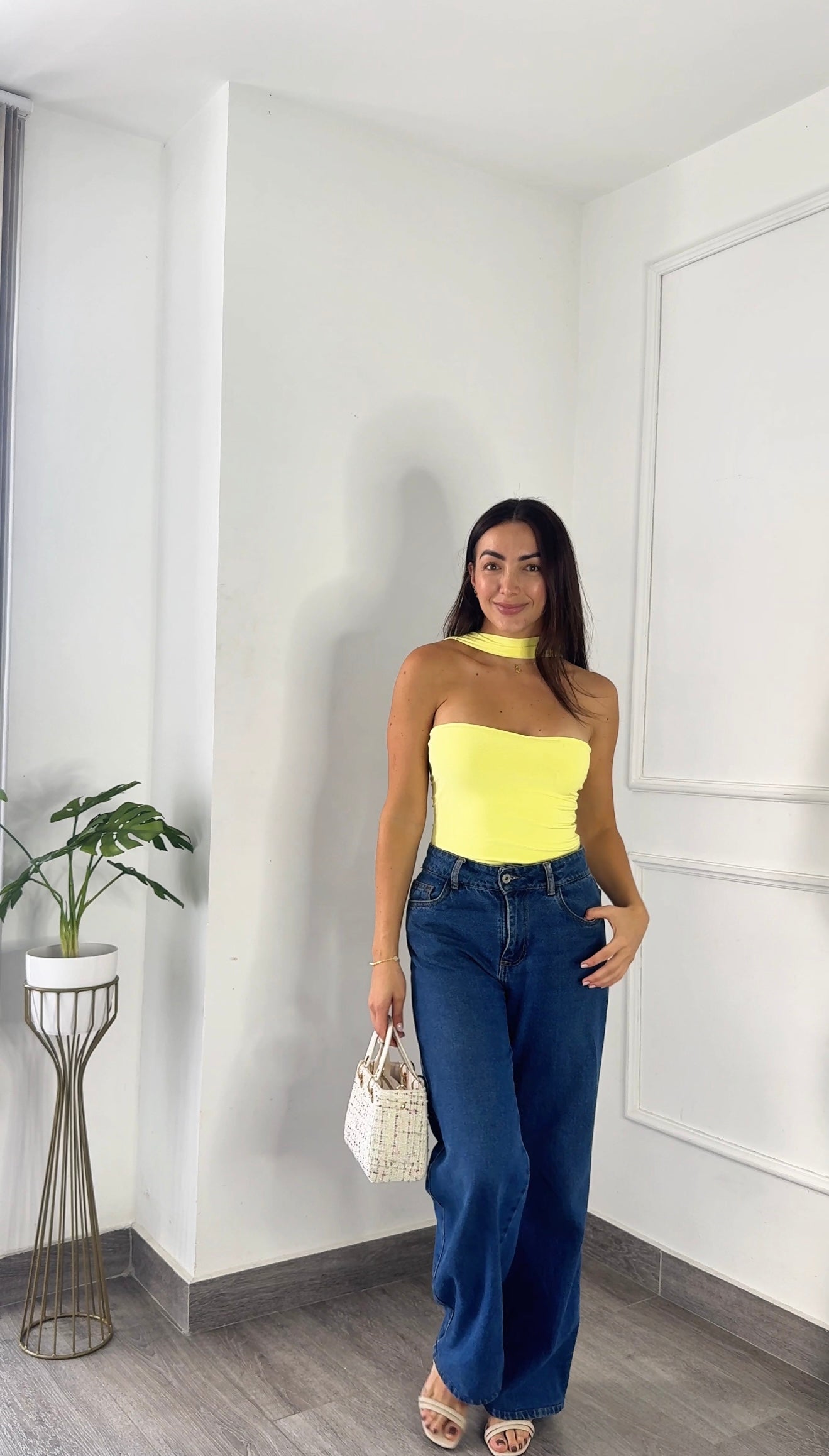 Top Leonor Amarillo
