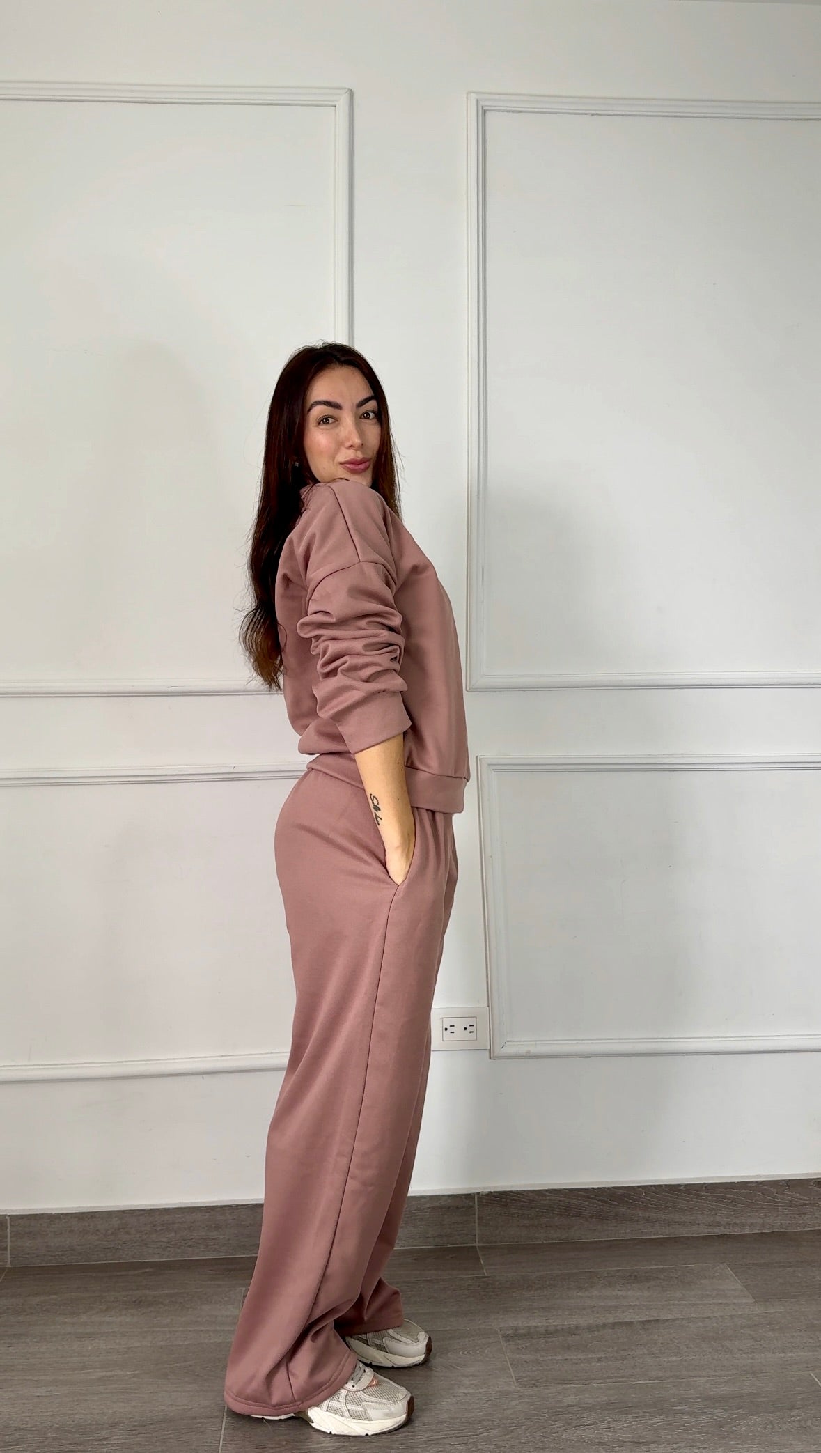 Comfy Bota Recta Mocca