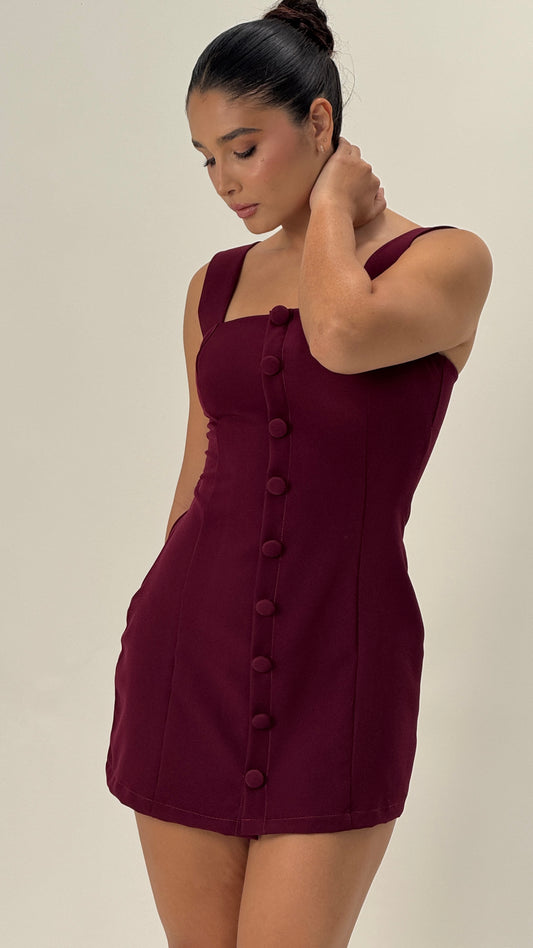 Vestido Florencia Vino