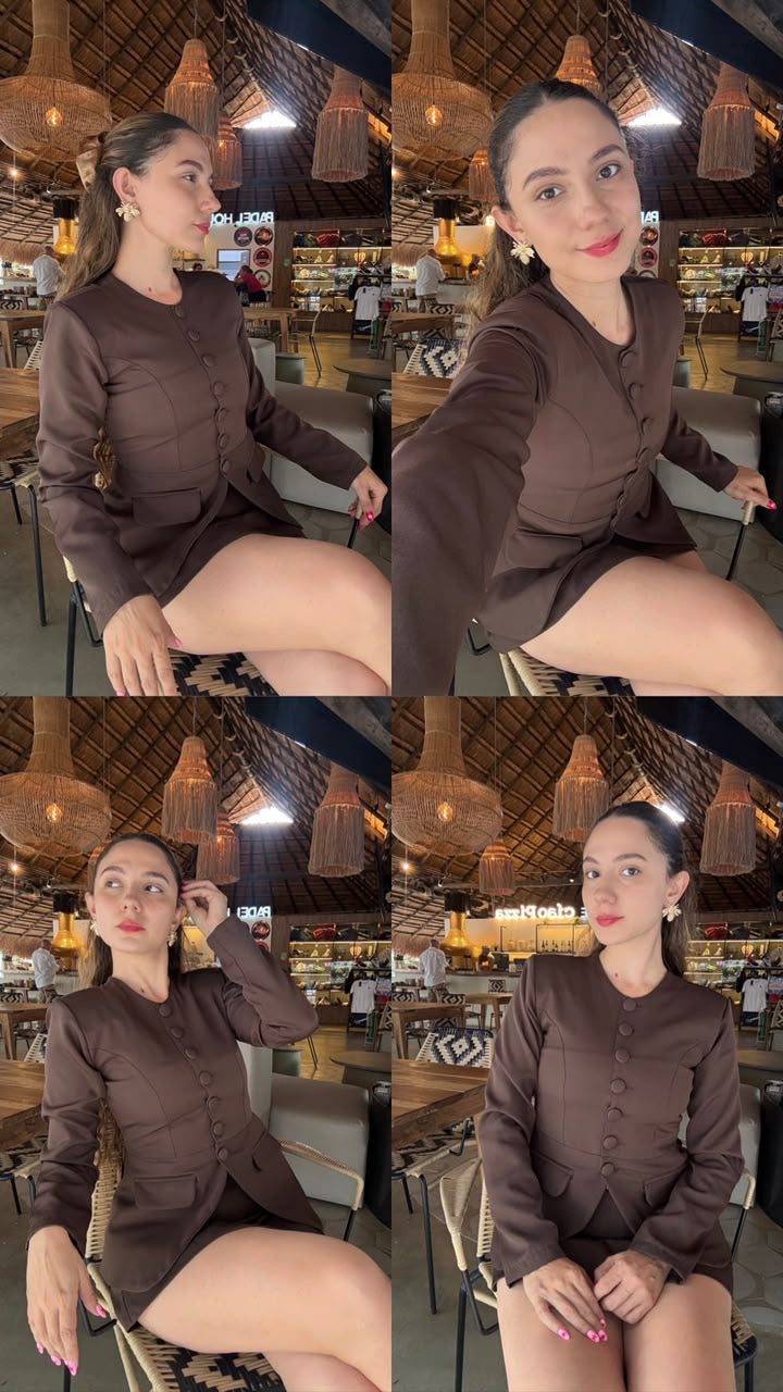 Set Eva Falda Cafe