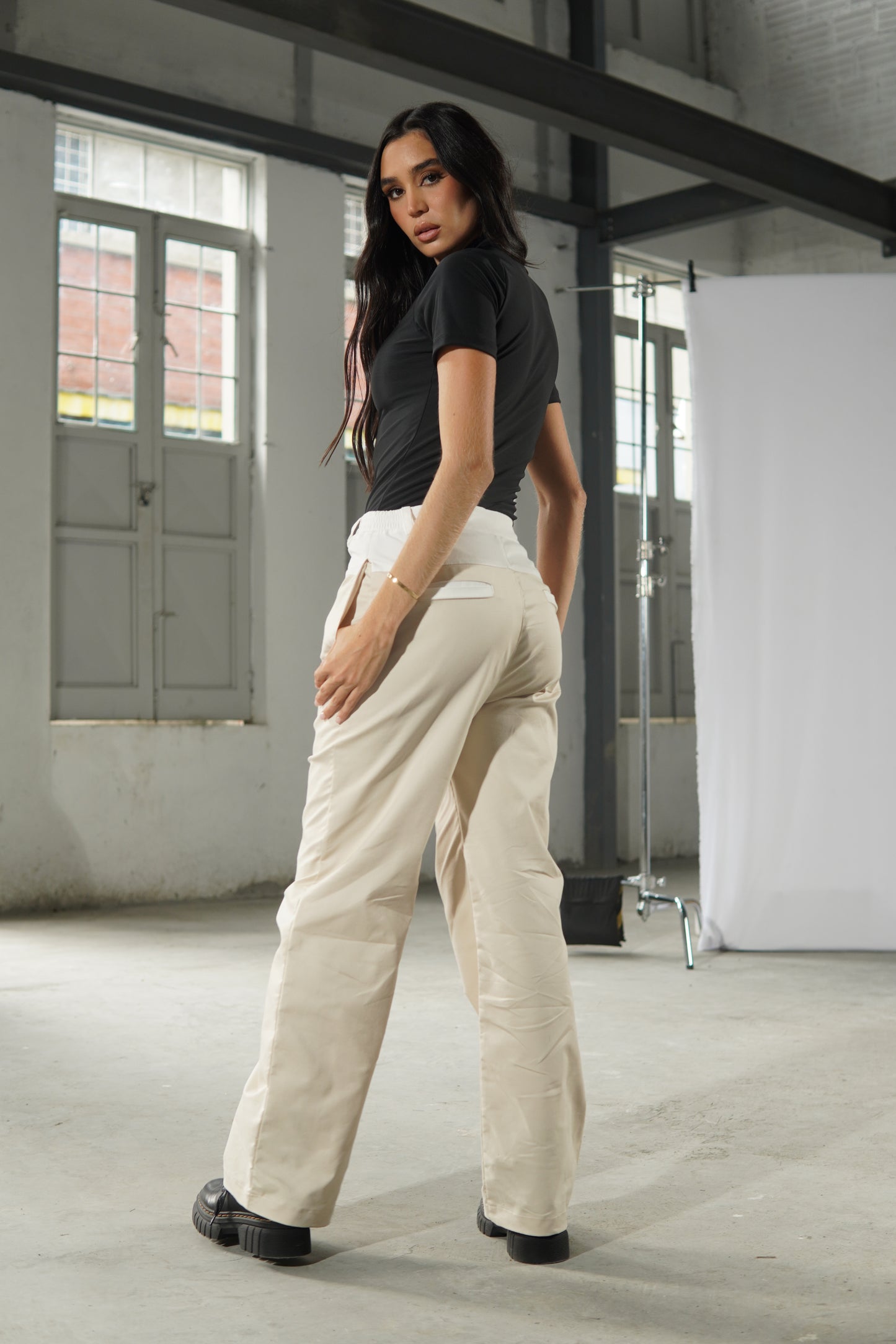 Pantalon Agatha Nude