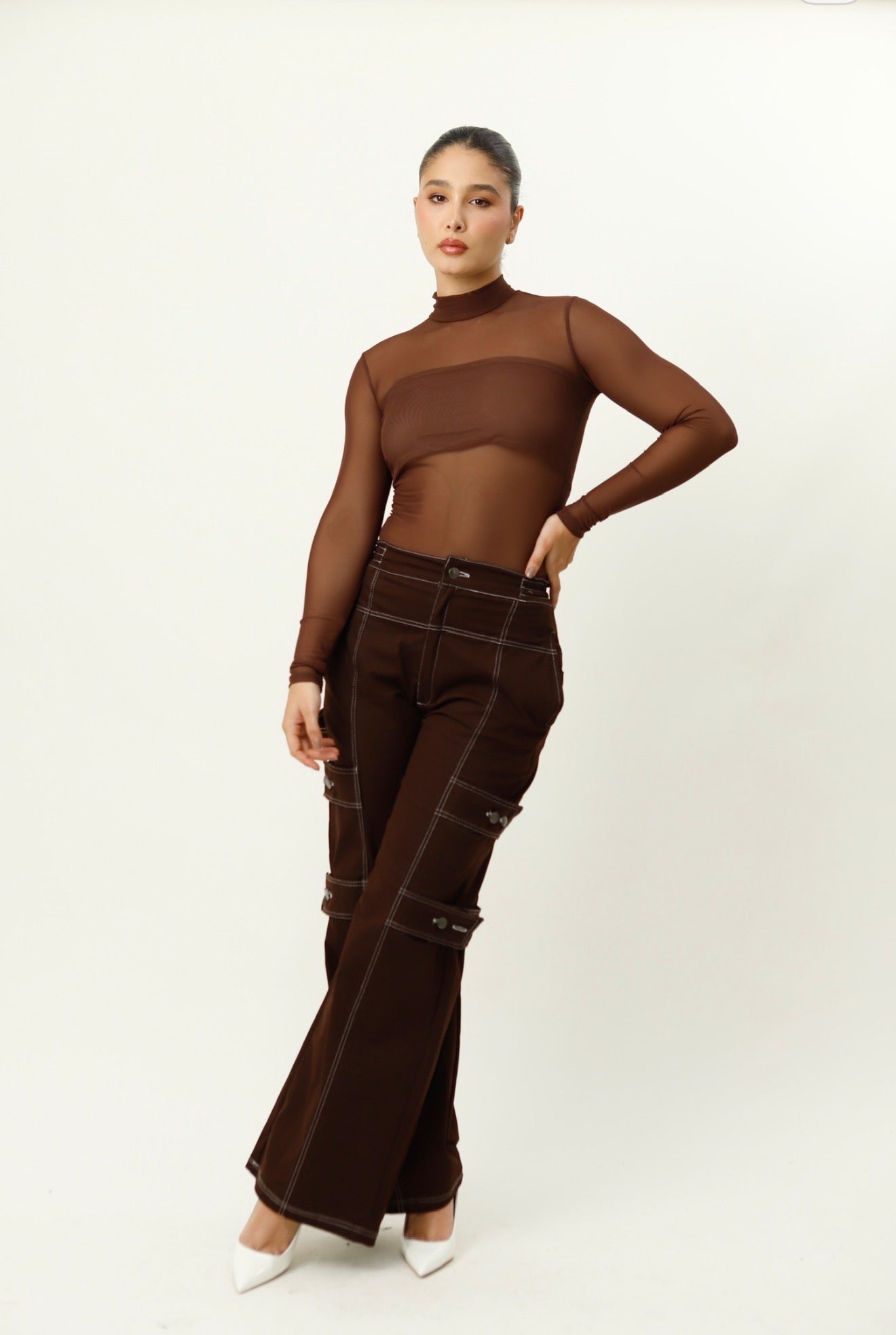 Pantalon Petra Cafe