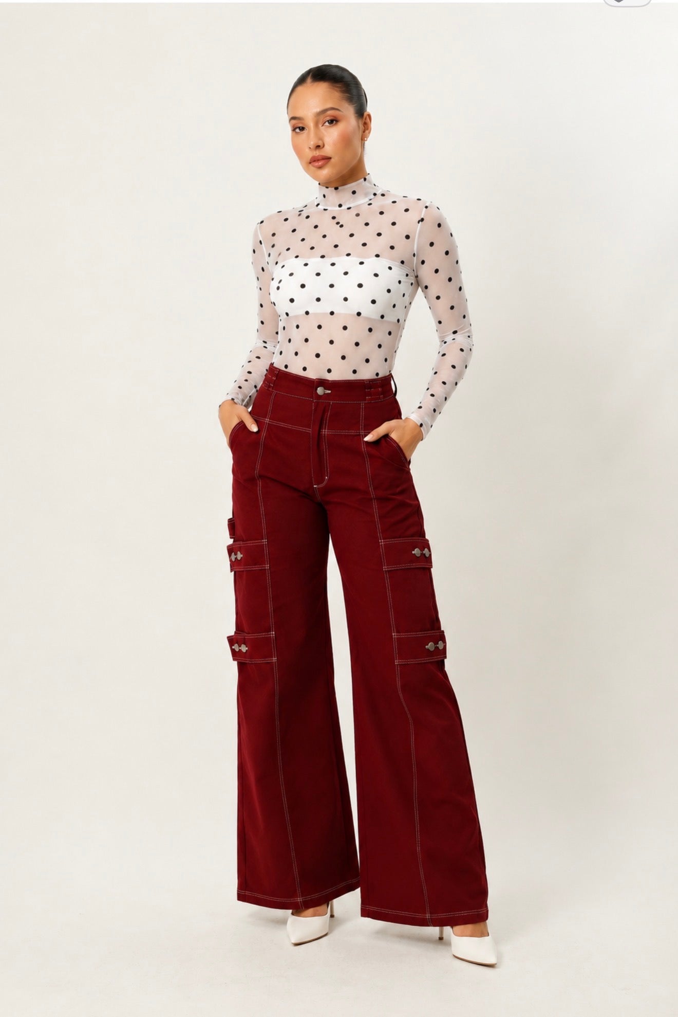 Pantalon Petra Vino