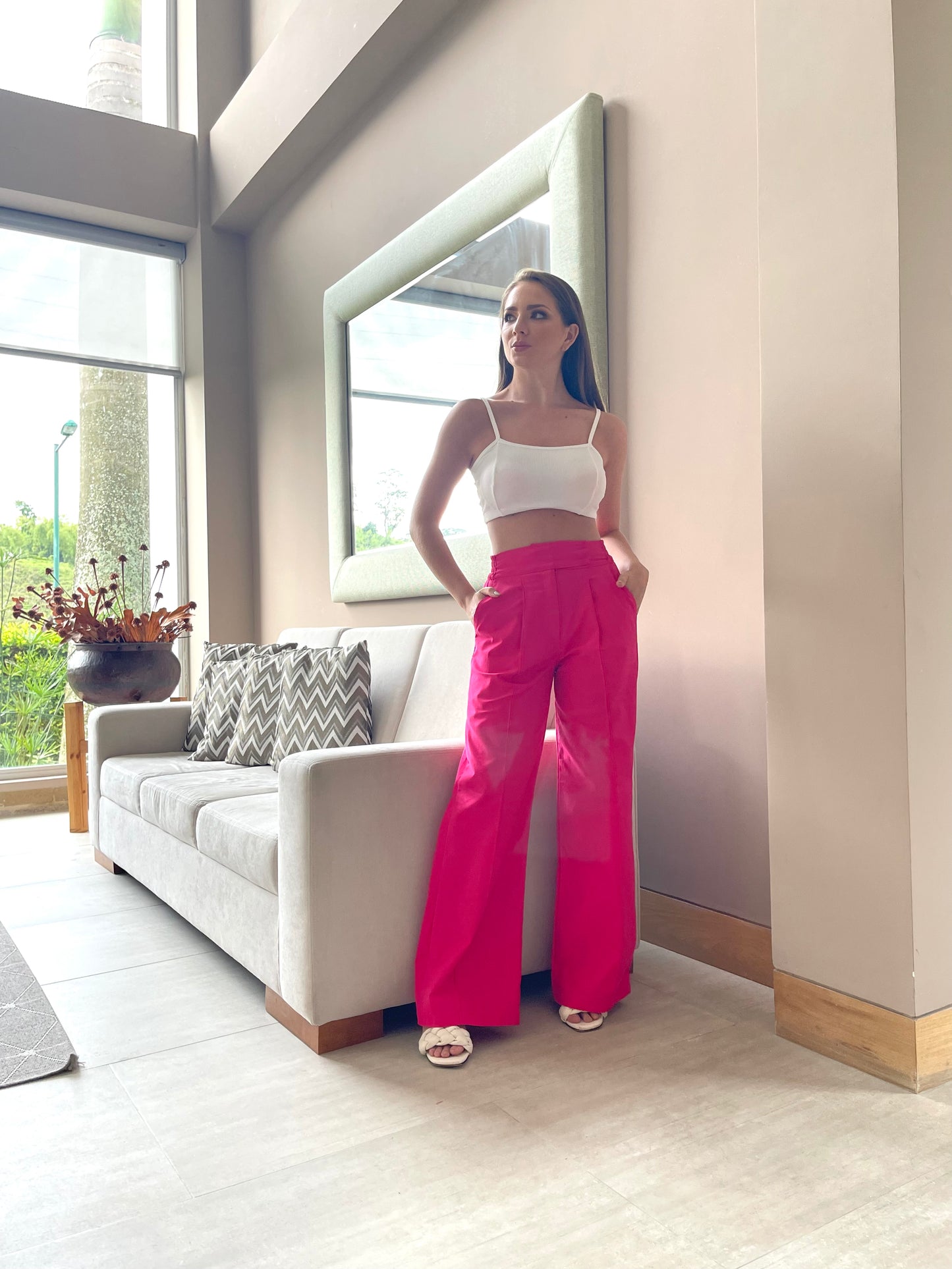 Pantalon Penelope Fucsia