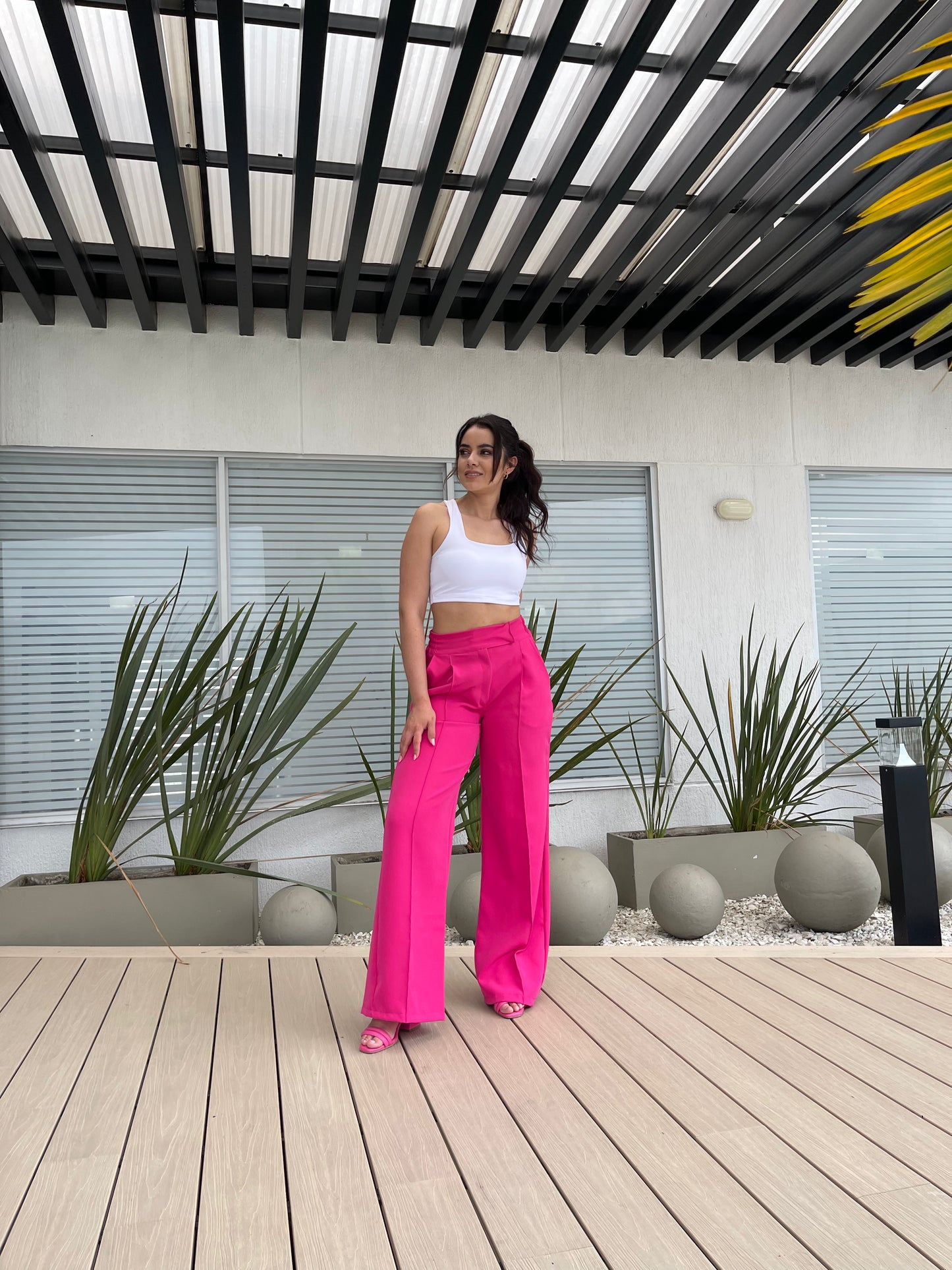 Pantalon Penelope Fucsia