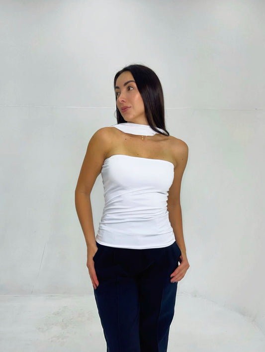 Top Leonor Blanco