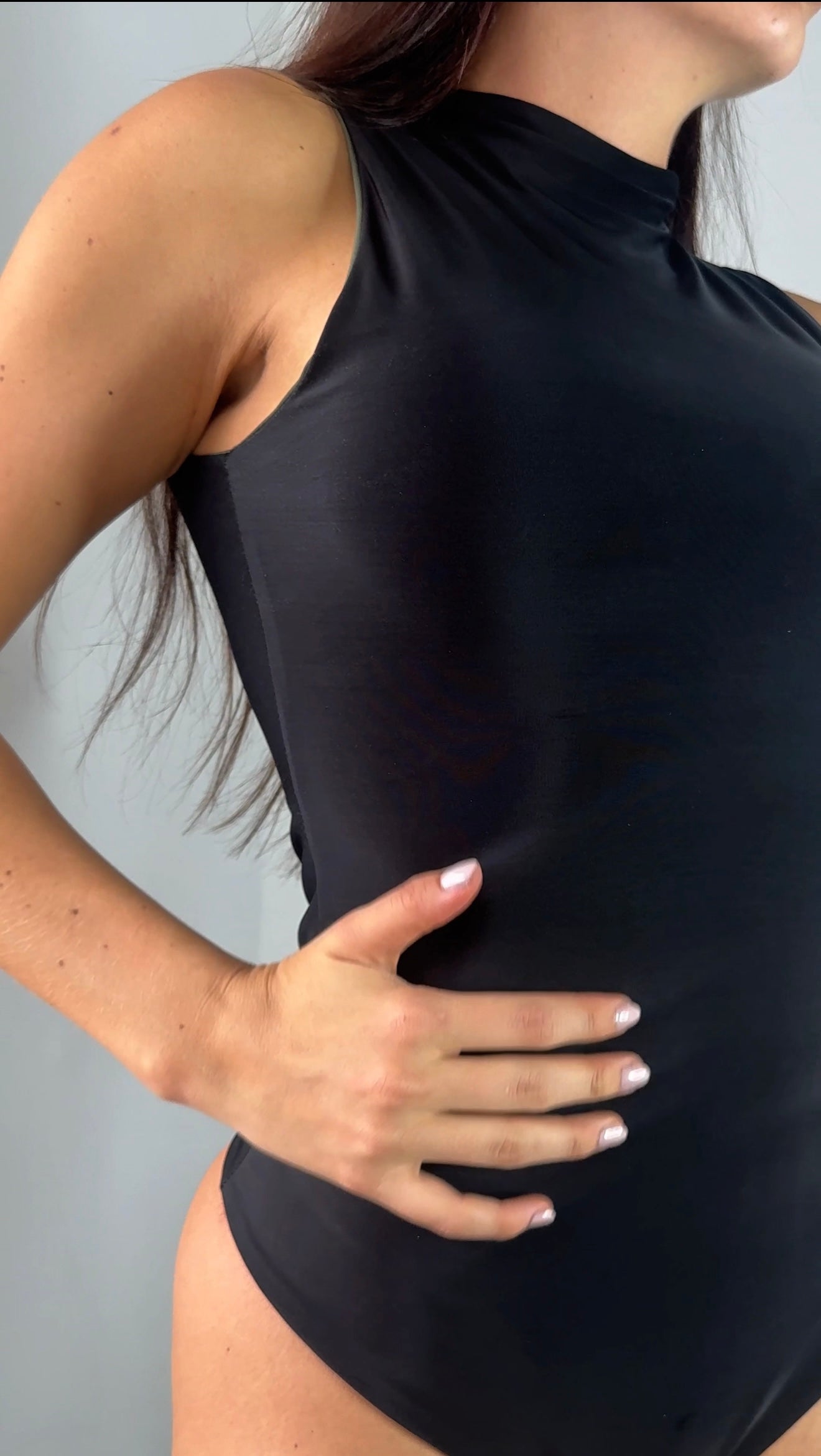 Body Doble Faz - Verde/Negro