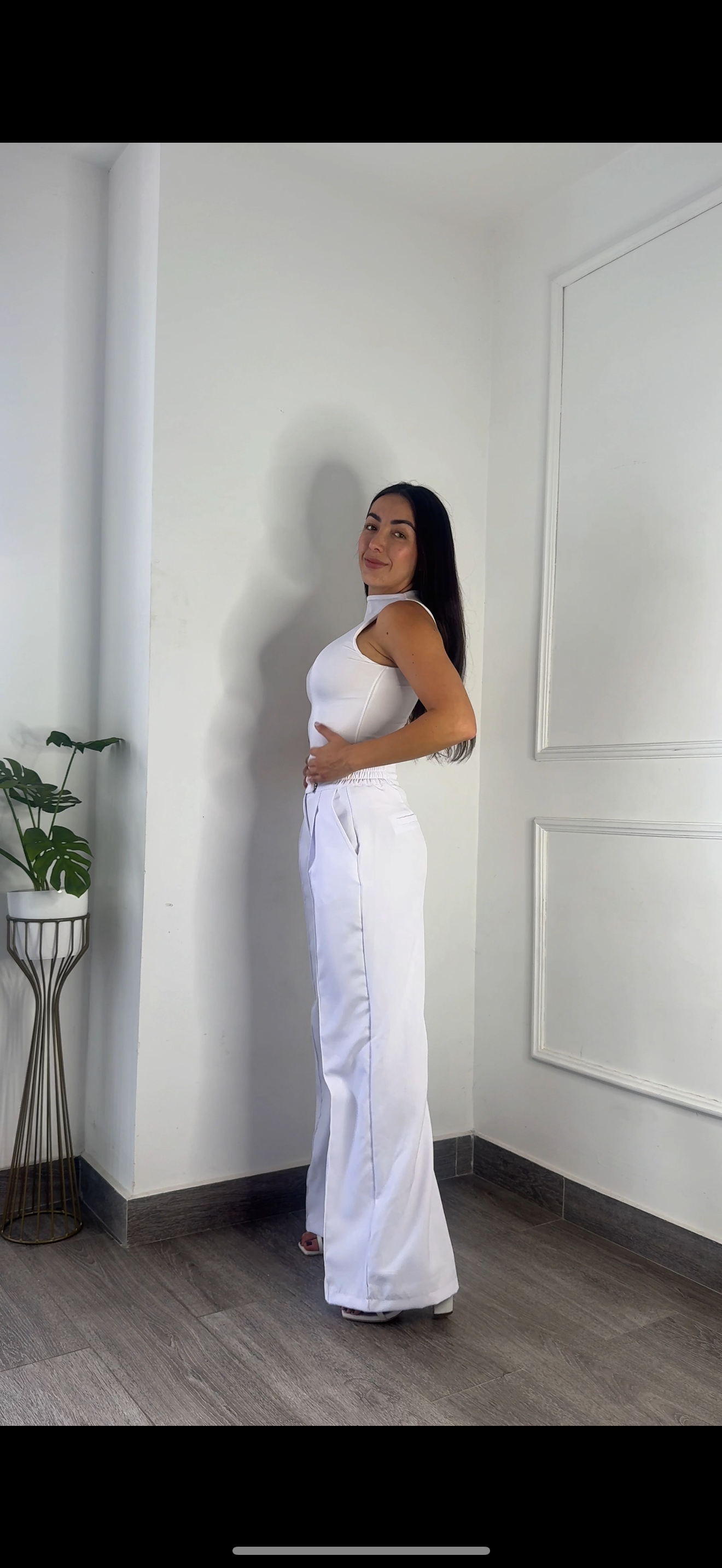 Body Doble Faz - Blanco/Nude