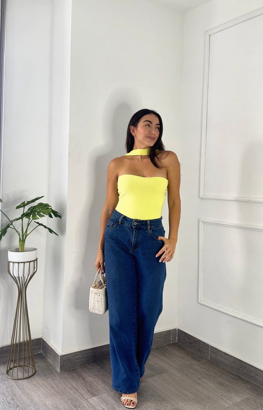 Top Leonor Amarillo