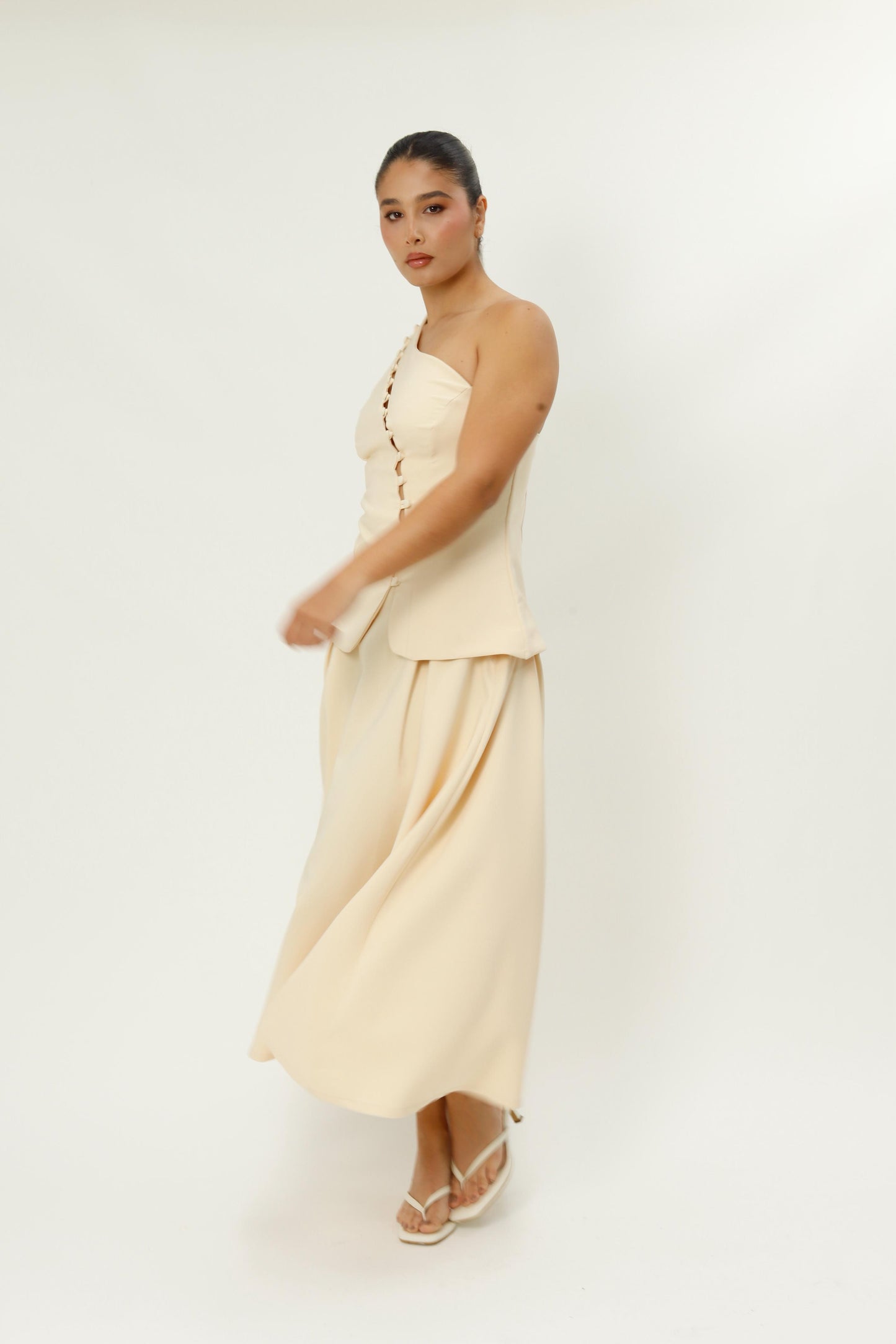 Set Gretta Falda Amarillo