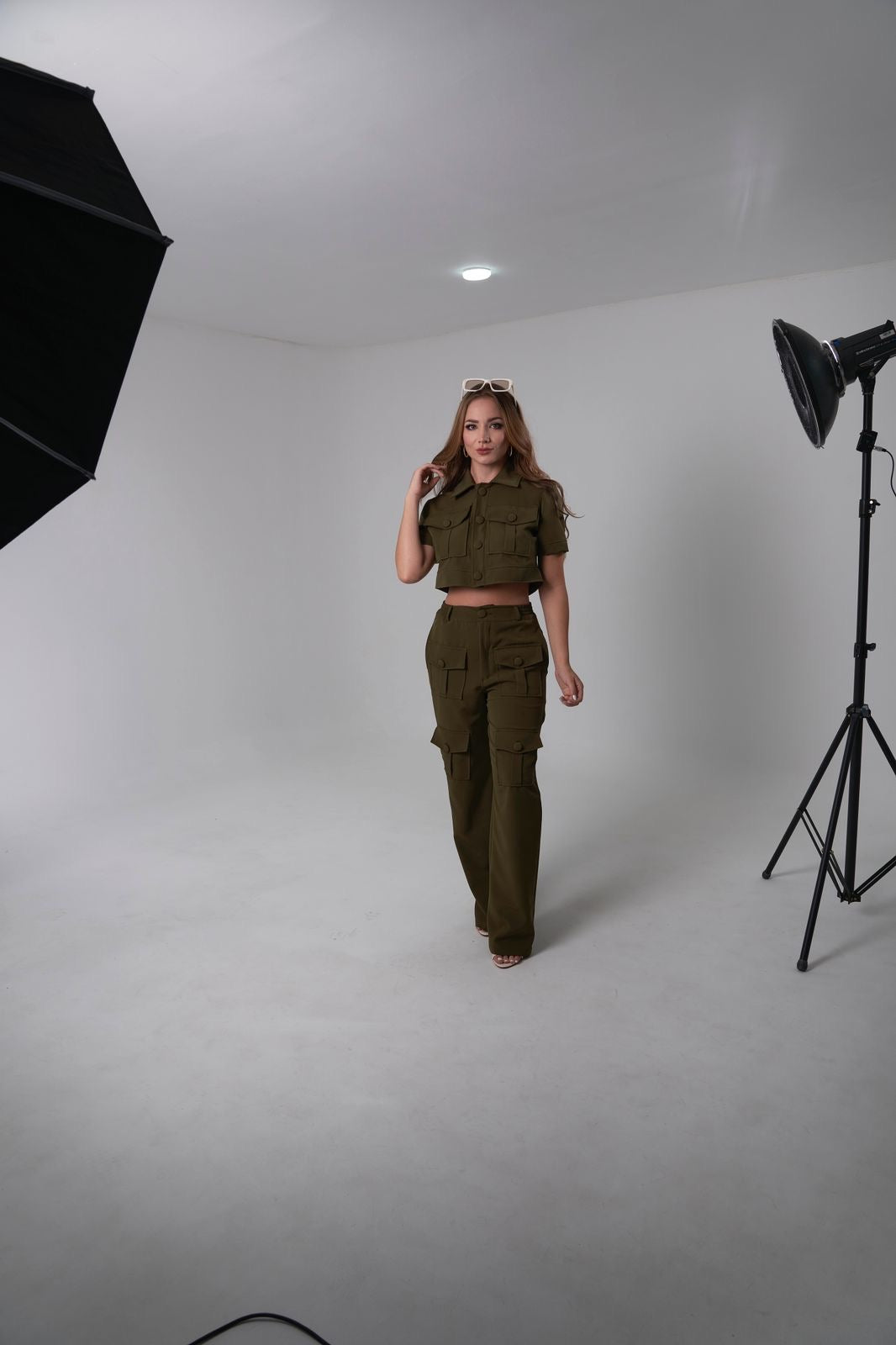 Set Kamila Verde Militar